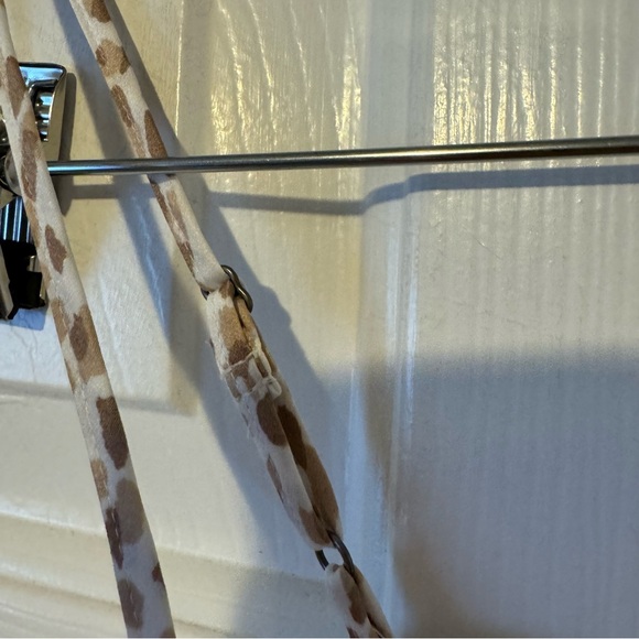 Abercrombie & Fitch Leopard Print Spaghetti Strap Bodysuit | New With Tags 0336 - Picture 6 of 8